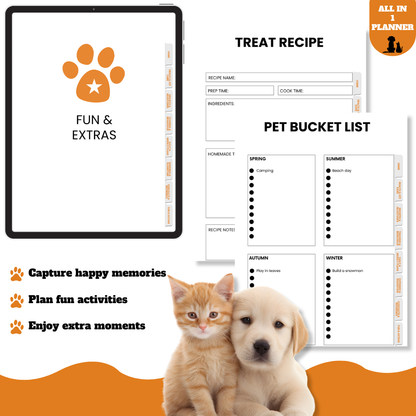 Pawvive Pet Wellness Planner
